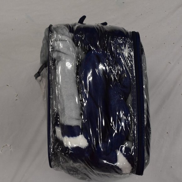 NCAA Xavier Musketeers Royal Plush Raschel Blanket New 60" x 89” - Picture 3 of 9